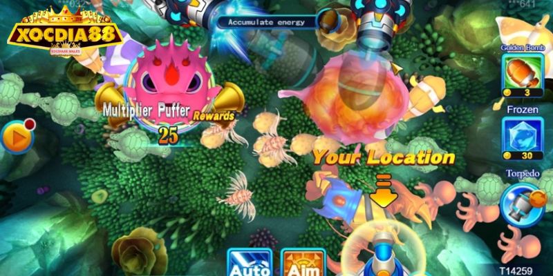 Bombing Fishing Xocdia88 Cực Đỉnh Với Đồ Họa 3D Siêu Hấp Dẫn 1 Bombing Fishing Xocdia88 đậm chất hành động