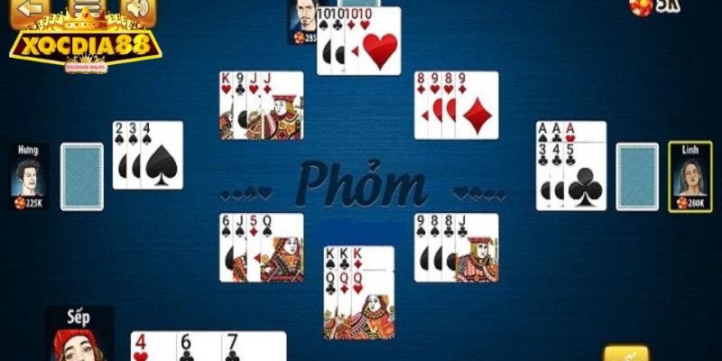 Phỏm Xocdia88 – Trò Chơi Bài Trực Tuyến Hấp Dẫn Hàng Đầu 1 Tìm hiểu game bài Phỏm Xocdia88